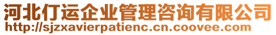 河北仃運(yùn)企業(yè)管理咨詢有限公司