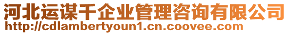 河北運謀千企業(yè)管理咨詢有限公司