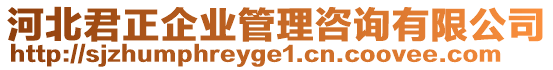 河北君正企業(yè)管理咨詢有限公司