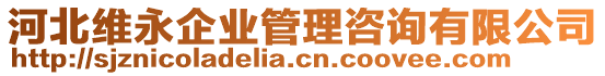 河北維永企業(yè)管理咨詢有限公司