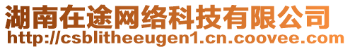 湖南在途網絡科技有限公司