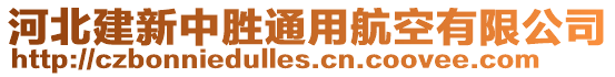 河北建新中勝通用航空有限公司