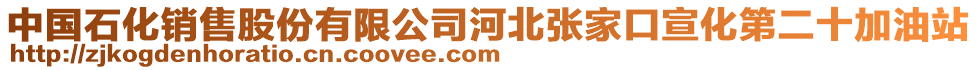 中國石化銷售股份有限公司河北張家口宣化第二十加油站