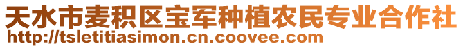 天水市麦积区宝军种植农民专业合作社