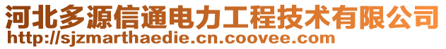 河北多源信通電力工程技術(shù)有限公司