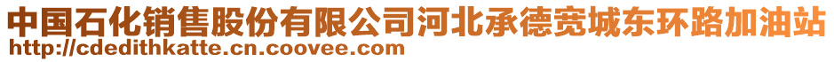 中國石化銷售股份有限公司河北承德寬城東環(huán)路加油站