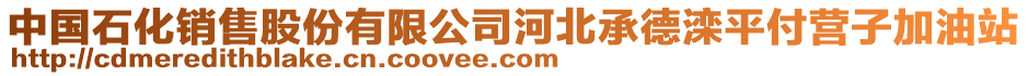 中国石化销售股份有限公司河北承德滦平付营子加油站