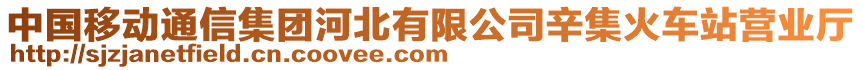 中國移動通信集團河北有限公司辛集火車站營業(yè)廳