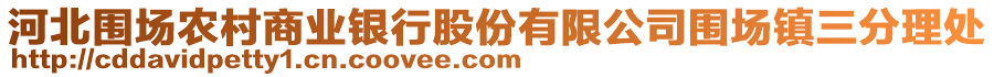 河北围场农村商业银行股份有限公司围场镇三分理处