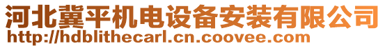 河北冀平機(jī)電設(shè)備安裝有限公司