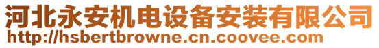 河北永安機電設(shè)備安裝有限公司