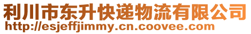 利川市東升快遞物流有限公司