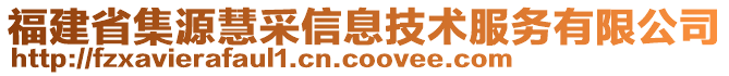 福建省集源慧采信息技術(shù)服務(wù)有限公司