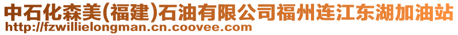 中石化森美(福建)石油有限公司福州連江東湖加油站