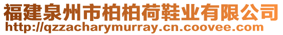 福建泉州市柏柏荷鞋業(yè)有限公司