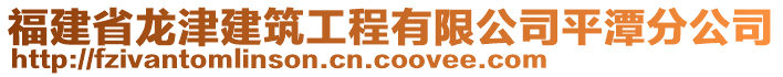 福建省龍津建筑工程有限公司平潭分公司