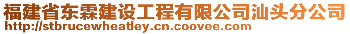 福建省東霖建設(shè)工程有限公司汕頭分公司