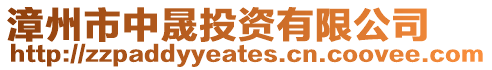 漳州市中晟投資有限公司