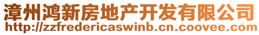 漳州鴻新房地產開發有限公司