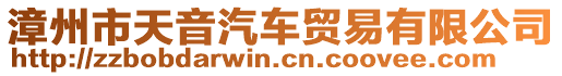 漳州市天音汽車貿(mào)易有限公司