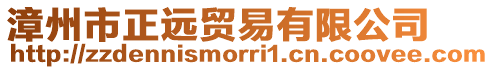 漳州市正遠貿易有限公司