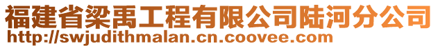 福建省梁禹工程有限公司陸河分公司