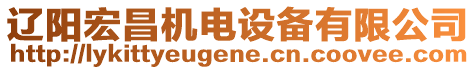 遼陽宏昌機電設(shè)備有限公司