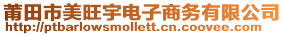 莆田市美旺宇電子商務有限公司