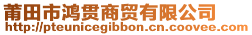 莆田市鴻貫商貿(mào)有限公司