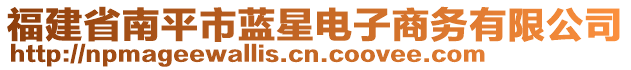 福建省南平市藍星電子商務(wù)有限公司