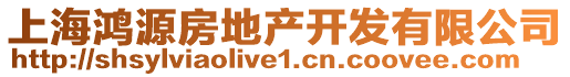 上海鴻源房地產(chǎn)開(kāi)發(fā)有限公司