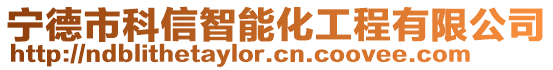 寧德市科信智能化工程有限公司