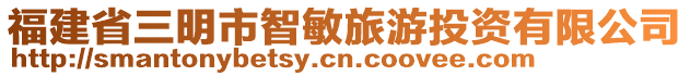 福建省三明市智敏旅游投資有限公司