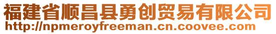 福建省順昌縣勇創(chuàng)貿(mào)易有限公司