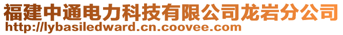 福建中通電力科技有限公司龍巖分公司