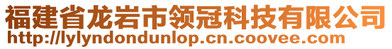 福建省龍巖市領冠科技有限公司