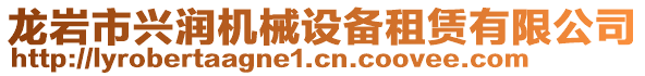 龍巖市興潤機(jī)械設(shè)備租賃有限公司