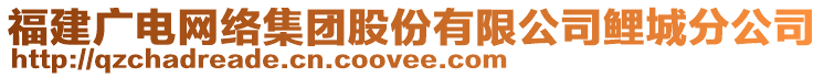 福建廣電網(wǎng)絡(luò)集團(tuán)股份有限公司鯉城分公司