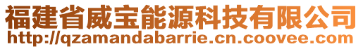 福建省威寶能源科技有限公司