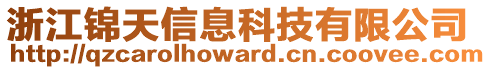 浙江錦天信息科技有限公司