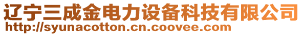 遼寧三成金電力設(shè)備科技有限公司