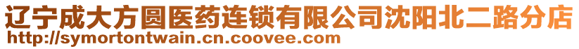 遼寧成大方圓醫(yī)藥連鎖有限公司沈陽(yáng)北二路分店