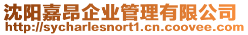 沈陽嘉昂企業管理有限公司