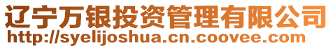 遼寧萬銀投資管理有限公司