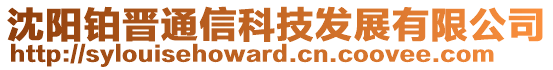 沈陽鉑晉通信科技發(fā)展有限公司