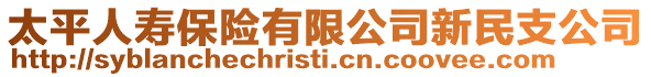 太平人壽保險有限公司新民支公司