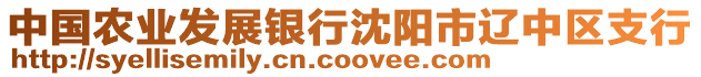 中國農(nóng)業(yè)發(fā)展銀行沈陽市遼中區(qū)支行