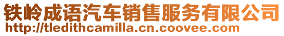 鐵嶺成語汽車銷售服務有限公司
