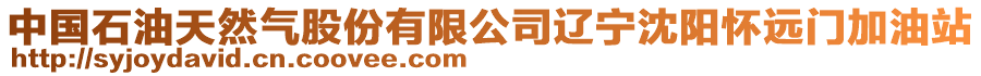 中國(guó)石油天然氣股份有限公司遼寧沈陽(yáng)懷遠(yuǎn)門(mén)加油站