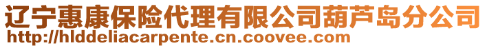 遼寧惠康保險代理有限公司葫蘆島分公司